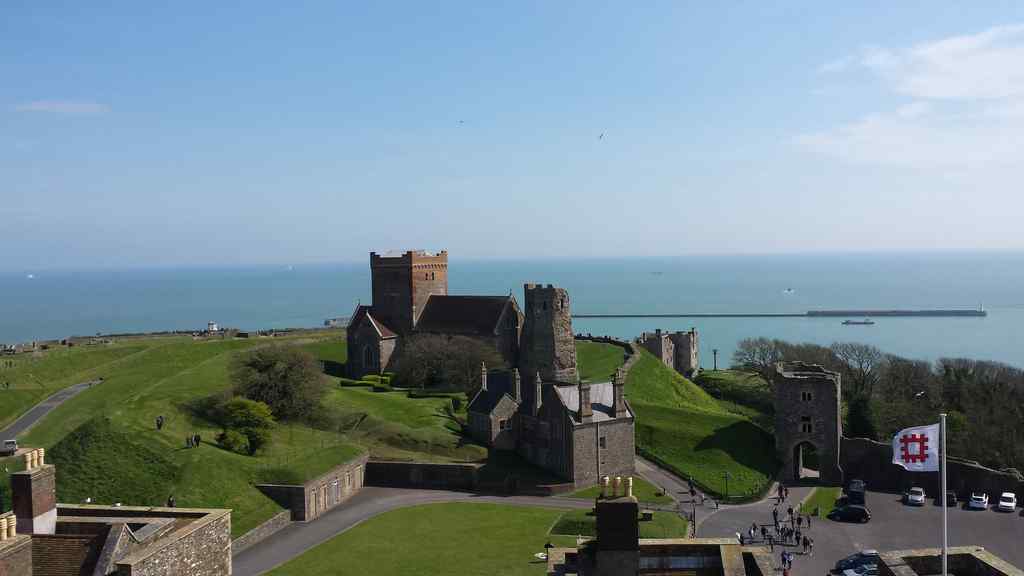 FHC Sprachreisen - Blick von Dover Castle